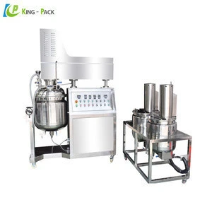 50L lotion cosmetic skincare vacuum homogenizing emulsifying mixer