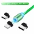Import 540 Magnetic Charging Cable 360 & 180 Rotation 3 in 1 Magnetic Phone USB Charger Cable Compatible with Micro USB, Type-C, iOS 1M from China