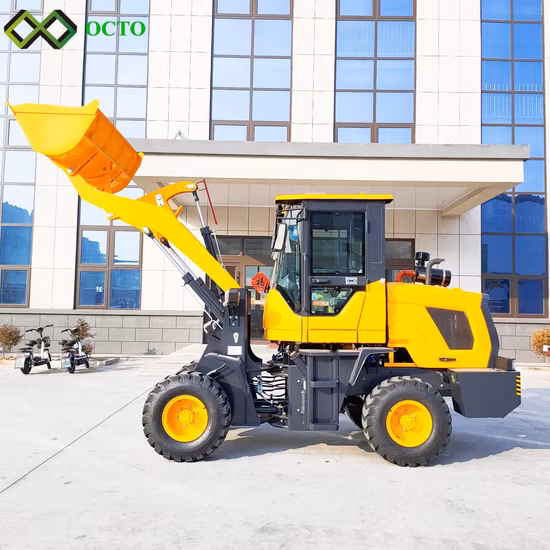 5590*1910*2780mm 0.45m³ Bucket Four Wheel Loader Shovel Loader with CE in Other Agricultural Machinery