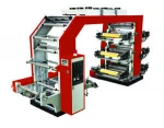 6 Colors High speed plastic bag flexo printer
