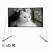Import 60 72 84 100 120 150 200 300 500 inch projector screen with stand outdoor projection screen tripod folding projection screen from China