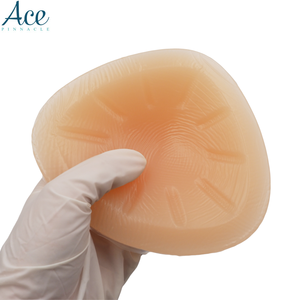 600 g/piece Silicone Breast Forms for Crossdressers Mastectomy Prosthesis Bra Pads Inserts Triangle Shape pads