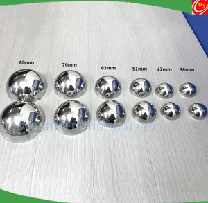 Buy 60mm Stainless Steel Bath Bomb Molds For Diy Bath Fizzies