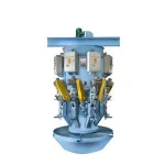6/8/10/12 nozzles Multi-function stone coal ash gypsum heavy calcium quartz sand talcum dry powder cement bag rotary packing mac