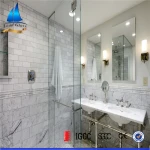6mm Clear Tempered Glass For Frameless Shower Door