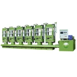 6stations EVA slipper shoe sole foaming moulding making machine low price
