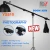 Import 76*138.5CM Photography light equipment flexible folding metal light stand from China
