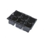 8 Cell Punnet Propagation Seedling Plastic Plug Pot Plant Trays