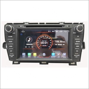 8 inch 2 din car gps android 10 car dvd player for TOYOTA PRIUS 2009-2013 LHD