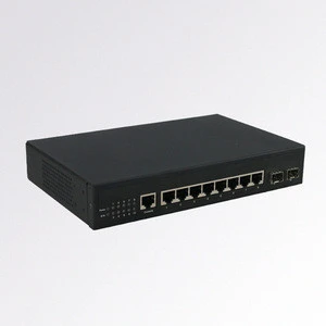 8 Port 10/100/1000M Base Gigabit Ethernet Network Switches high performance Smart Gigabit Switch 8 Port