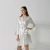 Import 8015 New Design satin bridal boudoir women sexy robe with rhinestones from China