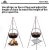 Import 50*50*80.5cm Camping Equipment Outdoor Adjustable Aluminum Folding Camping Cooking Hanging Tripod Hanging Pot Bracket from China