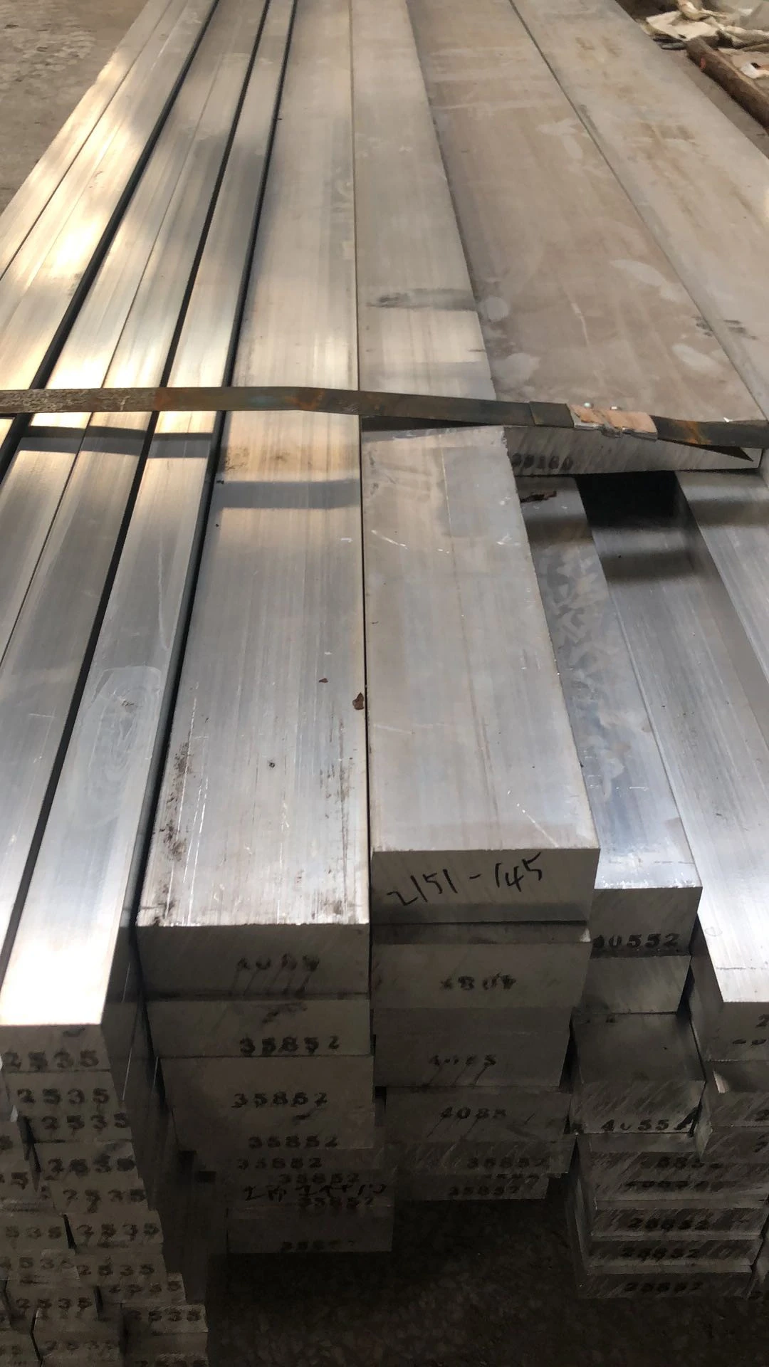 8*65mm 6061 t6 thin aluminum flat bar used for industry