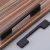 Import 96mm Aluminum Oxide Dumb Black Furniture Closet Door Cabinet Handle from China