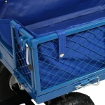 990 Lbs Heavy Duty Steel Rolling Utility Wagon Yard Garden Dump Lawn Cart