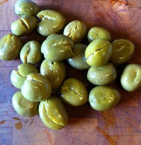 A Grade Green Cracked Olives With Competitive Prices