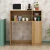 Import A very popular multi-functional Living Room Cupboard Cabinets With soft wrap stool from China