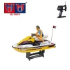ABS hull competition model high speed toy fast rc boats with man