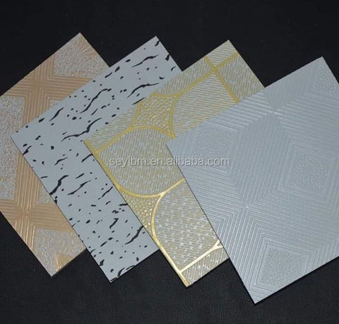 Buy Acoustic Pvc Gypsum Board For Construction And Decoration from ...