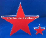 acrylic blocks shape arts and crafts, acrylic star cube trophy