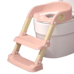 Adjustable Baby Toddler Kid Potty Toilet Trainer Seat with Step Stool Ladder