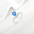 Import Adjustable Fine Jewelry Pear Cut Solitaire Ring Rhoudium Plated 925 Sterling Silver 5A Cubic Zirconia Jewellery from China