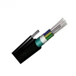 Aerial GYTC8S Figure 8 communication cables 12 24 48 96 core single mode fiber optic cable