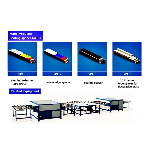AGM Horizontal Insulating Glass Production Line supplier