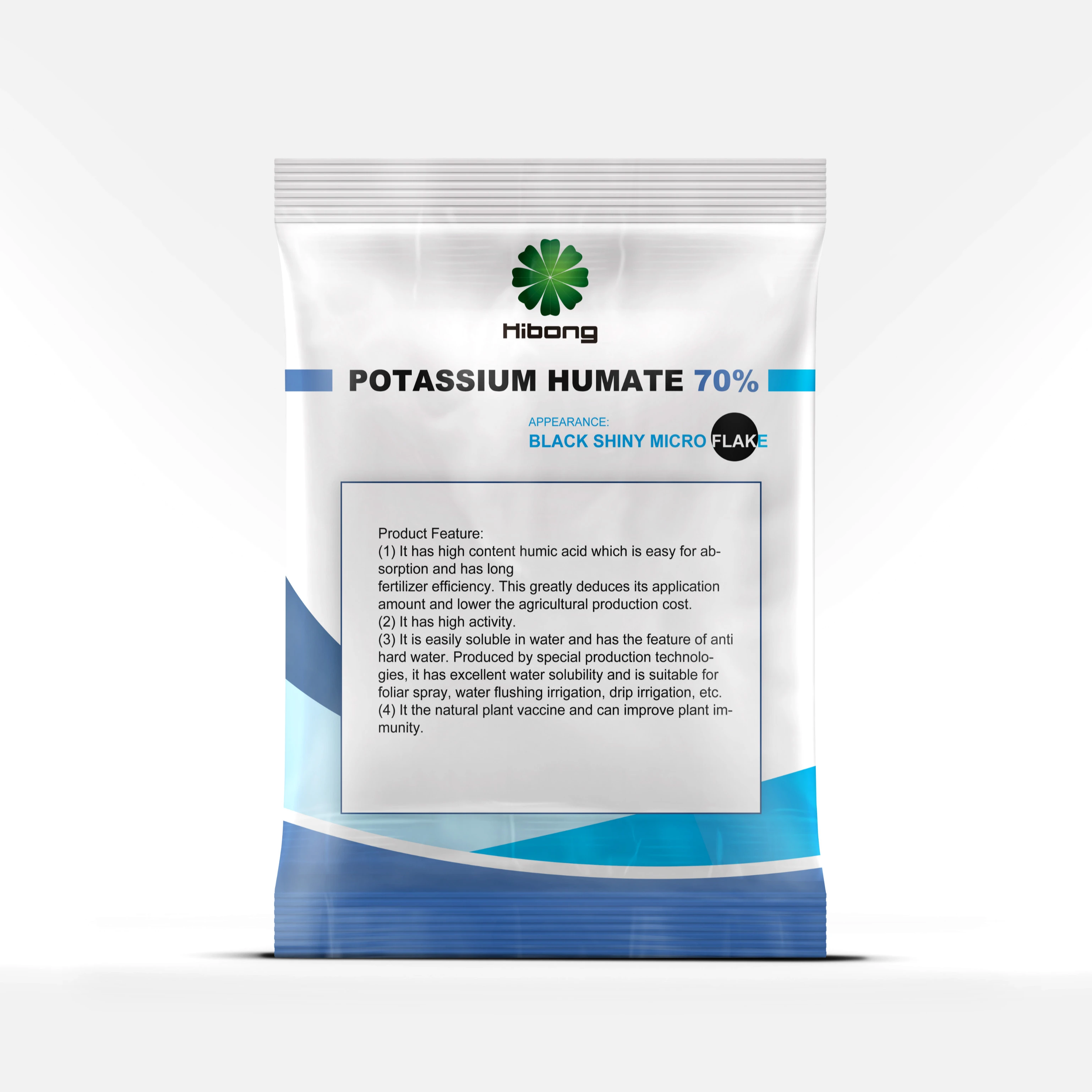 Agriculture ORGANIC Fertilizer  Super Potassium Humate Humic Acid Water Soluble Fertilizer
