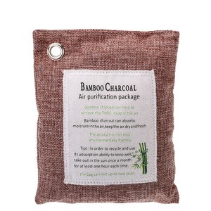 Air Purifying Bags Activated Bamboo Charcoal for Home, Car, Closet, Bathroom, Basement, Litter Box, Shoe