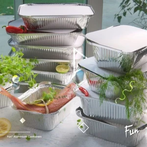 Al Bayader Aluminum foil food box from Dubai