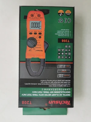 All in one Europe grade  Digital Clamp Meter with temperature