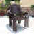 Import All weather cast aluminum outdoor dining table set garden furniture from China