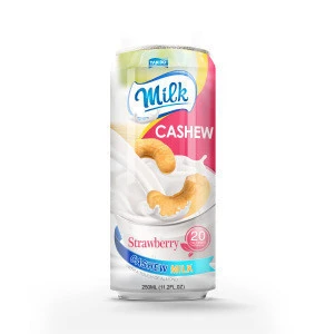 Almond milk drink  2019 pack in can by fruit juice Factory in Vietnam.