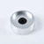 Import aluminium audio Control set screw sliver solid knob for amplifier from Hong Kong