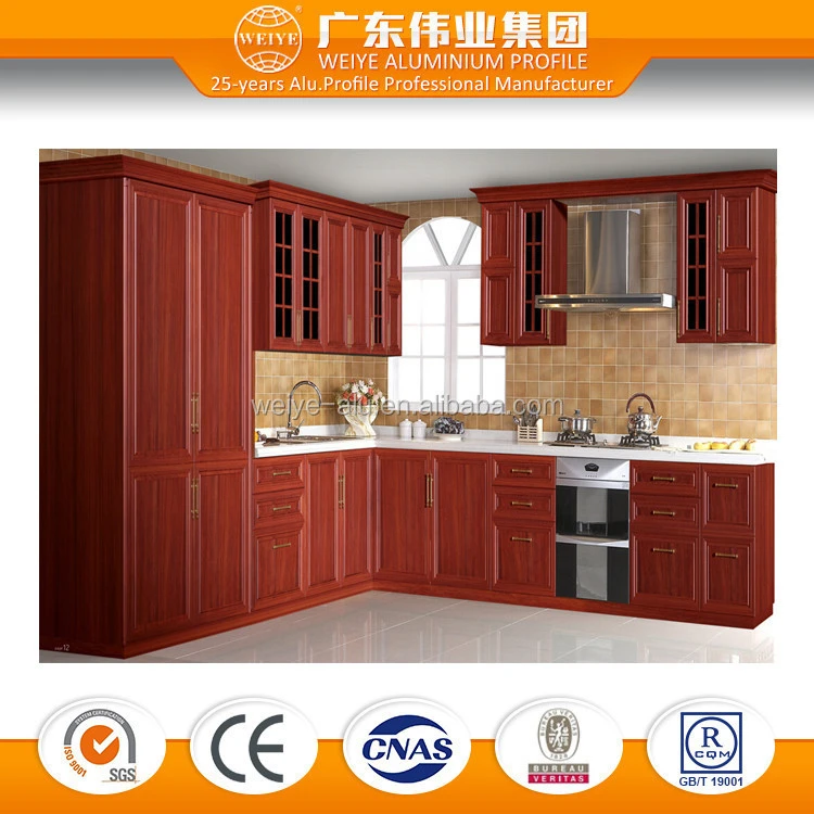 aluminium made home furniture kitchen cabinet anti rost long term usage