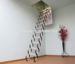 aluminum attic ladder/folding attic stair en14975 model
