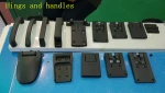 Aluminum glass window door hinge for AHU