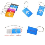 Aluminum Metal Travel Suitcase Luggage Tag