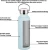 Import Amazon Hot BPA Free stainless steel water bottle vacuum flask wide mouth sport Outdoor Thermos Water Bottle from China