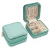 Amazon Hot Custom Pu Leather Portable Jewelry Case Small Travel Jewellery Organizer Storage Jewelry Box