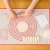 Import Amazon hot selling 60*40cm custom logo Kitchen non-stick red silicon anti-slip for rolling dough Mats Pastry Silicone Baking Mat from China