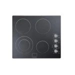 American Black ceramic 4 burners electric cooktop hob