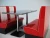 Import American Retro Diner Booths Seat Diner set Booth restaurant booths for sale from China