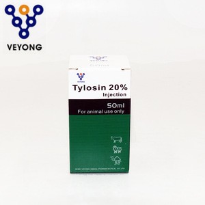 Animal Health Medicine Tylosin Injection in Veterinary Medicine 50ml from China Manufacturer