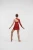 ANNA SHI 2021 Performance wear Jazz  Dancewear Costumes Lyrical Asymmetrical mesh dress  dance costume