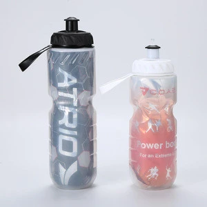 Anti-collision Double plastic water bottle professional sports water bottle