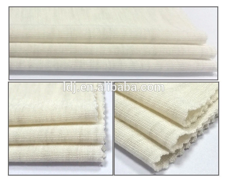 Antibacterial fabric for undergarment silver +bamboo+model