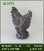 antique bronze animal sculpture duck cock rabbit garden statue ornaments