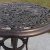 Import Antique garden furniture cast aluminum metal outdoor tea coffee table from China